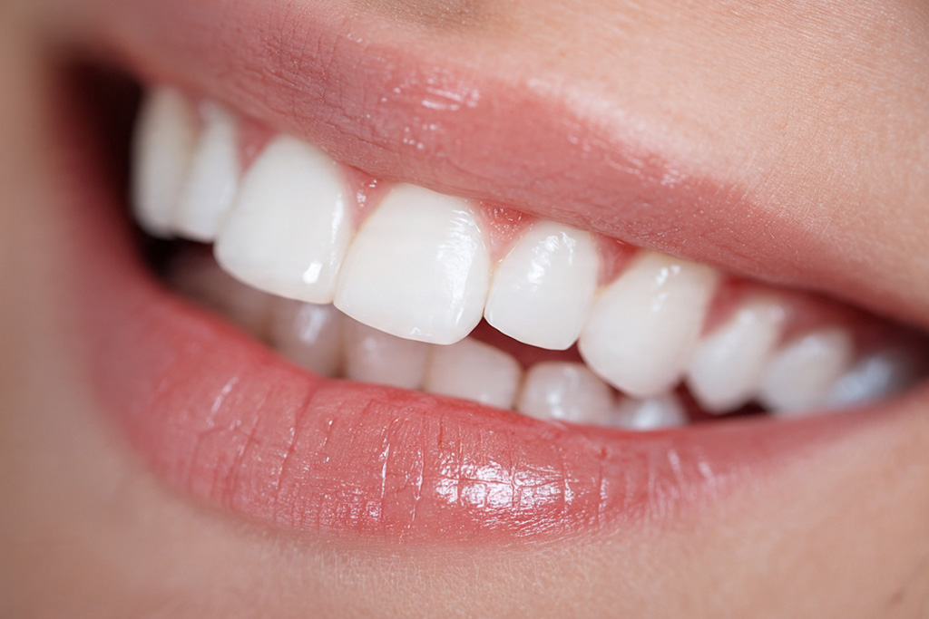 Sorriso perfeito cuidado com ortodontia